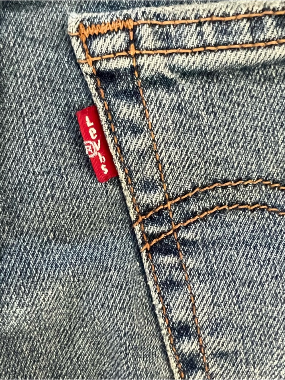 LEVI’S NWT Ribcage Bell Leg High Rise Denim Jeans Size 28 - Picture 8 of 13